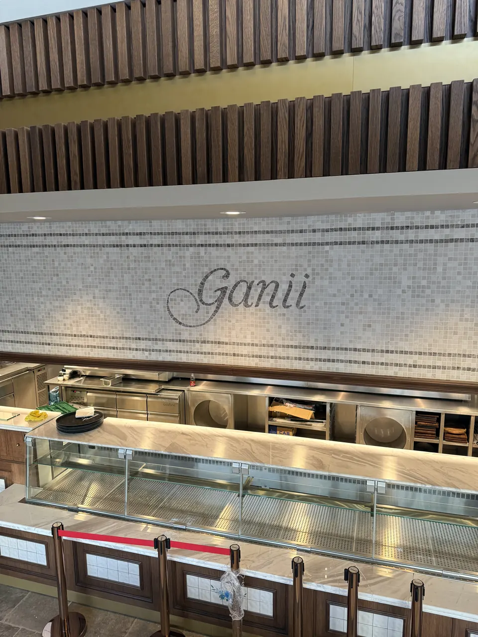 Deli counter at Ganii Golden Horn in Den Hoorn